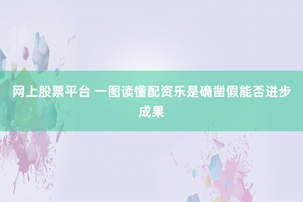 网上股票平台 一图读懂配资乐是确凿假能否进步成果