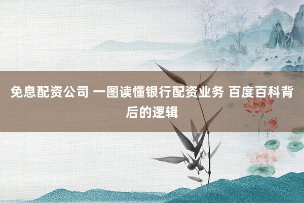 免息配资公司 一图读懂银行配资业务 百度百科背后的逻辑