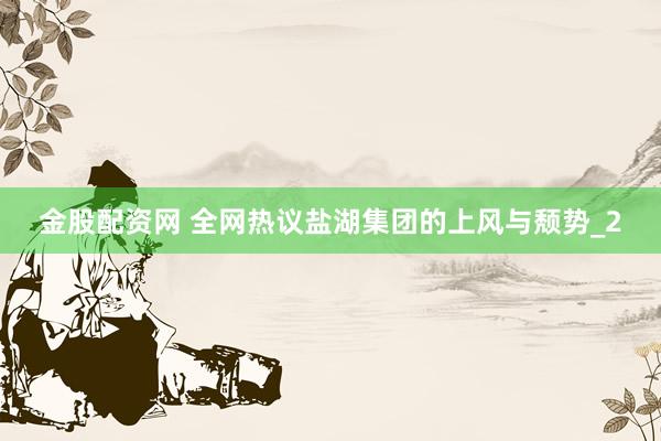 金股配资网 全网热议盐湖集团的上风与颓势_2