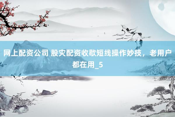 网上配资公司 股灾配资收歇短线操作妙技，老用户都在用_5